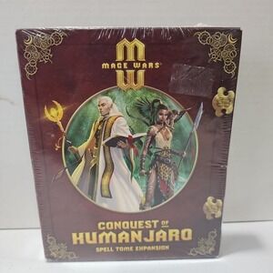 New Sealed Mage Wars Conquest Of Humanjaro Spell Tome Expansion